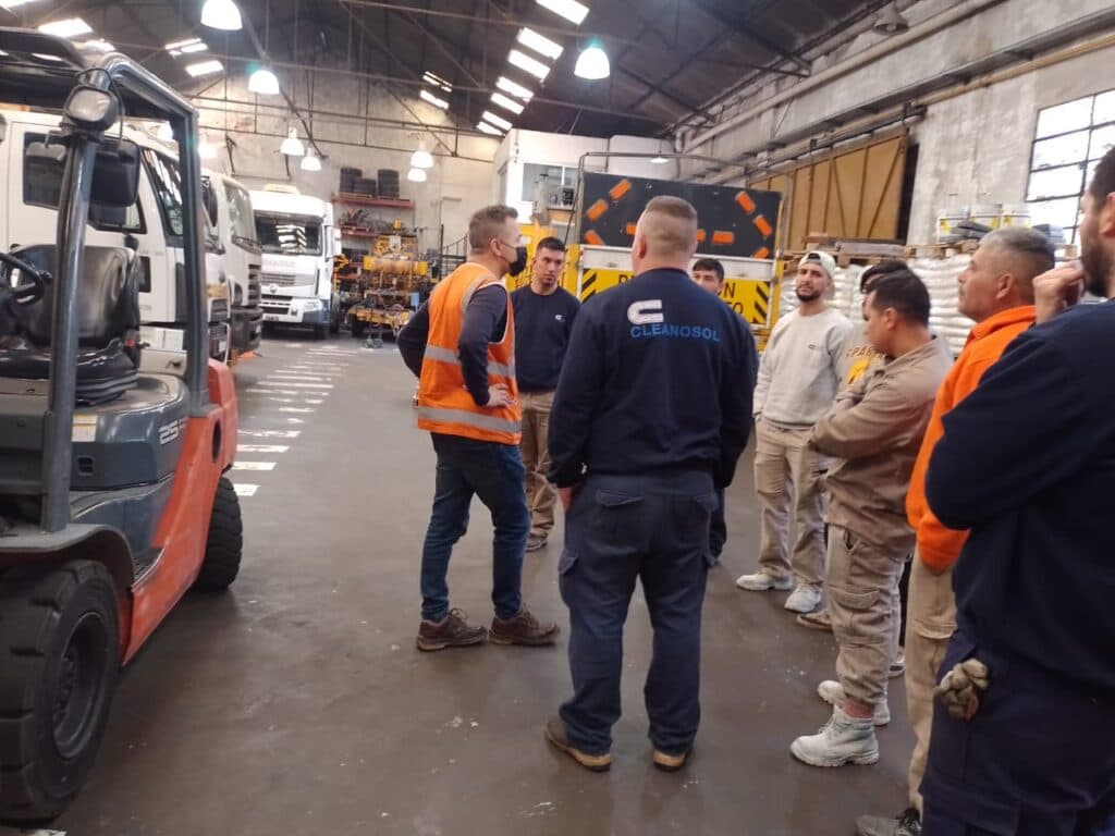Infraestructura vial y capacidad operativa de Cleanosol